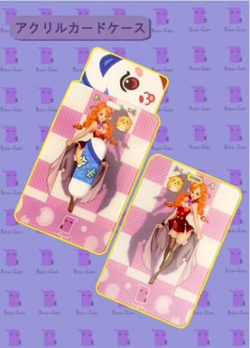 Acrylic pass case card case