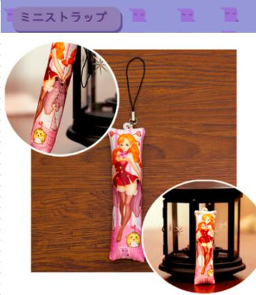 Dakimakura-style mini strap (ultra-short delivery item) Samples are provided free of charge (only shipping charges apply)