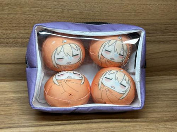 おもちクッションストラップ　丸いクッションストラップ　ダイカットクッションストラップ