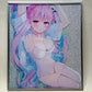 Custom Made Small lot Acrylic colored paper. Many background colors available. Frames available in two colors: silver and golden. 