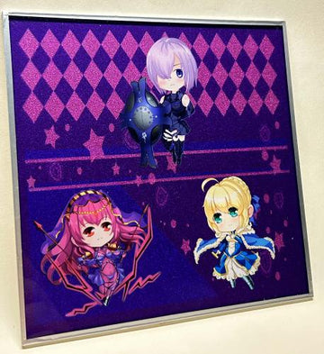 Custom Made Small lot Acrylic colored paper. Many background colors available. Frames available in two colors: silver and golden. 