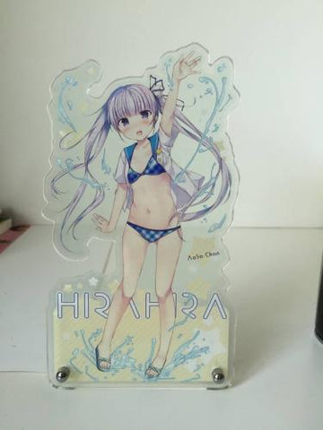 Free cut acrylic stand 