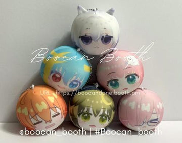 おもちクッションストラップ　丸いクッションストラップ　ダイカットクッションストラップ