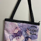 Zippered tote bag (interior printing available) 