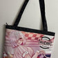 Zippered tote bag (interior printing available) 