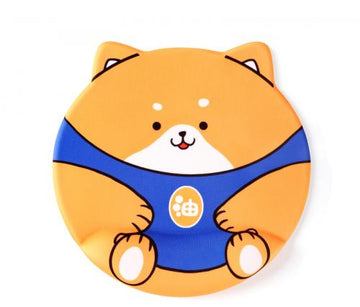 Wrist protection mouse pad with ears 