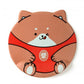 Wrist protection mouse pad with ears 