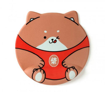 Wrist protection mouse pad with ears 