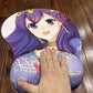 Extra-large Big Boobs Mouse Pad with Nipple Sculpting Included, Separately Packaged Case 
